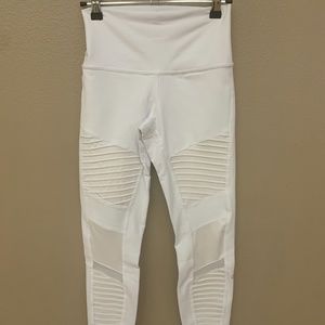 ALO 7/8 High Waist Moto Legging